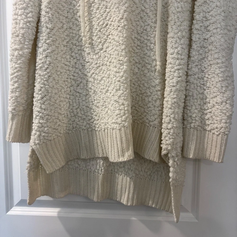 Miracle Cream Oversized Hoodie Long Sleeve Sweater - Picture 3 of 7